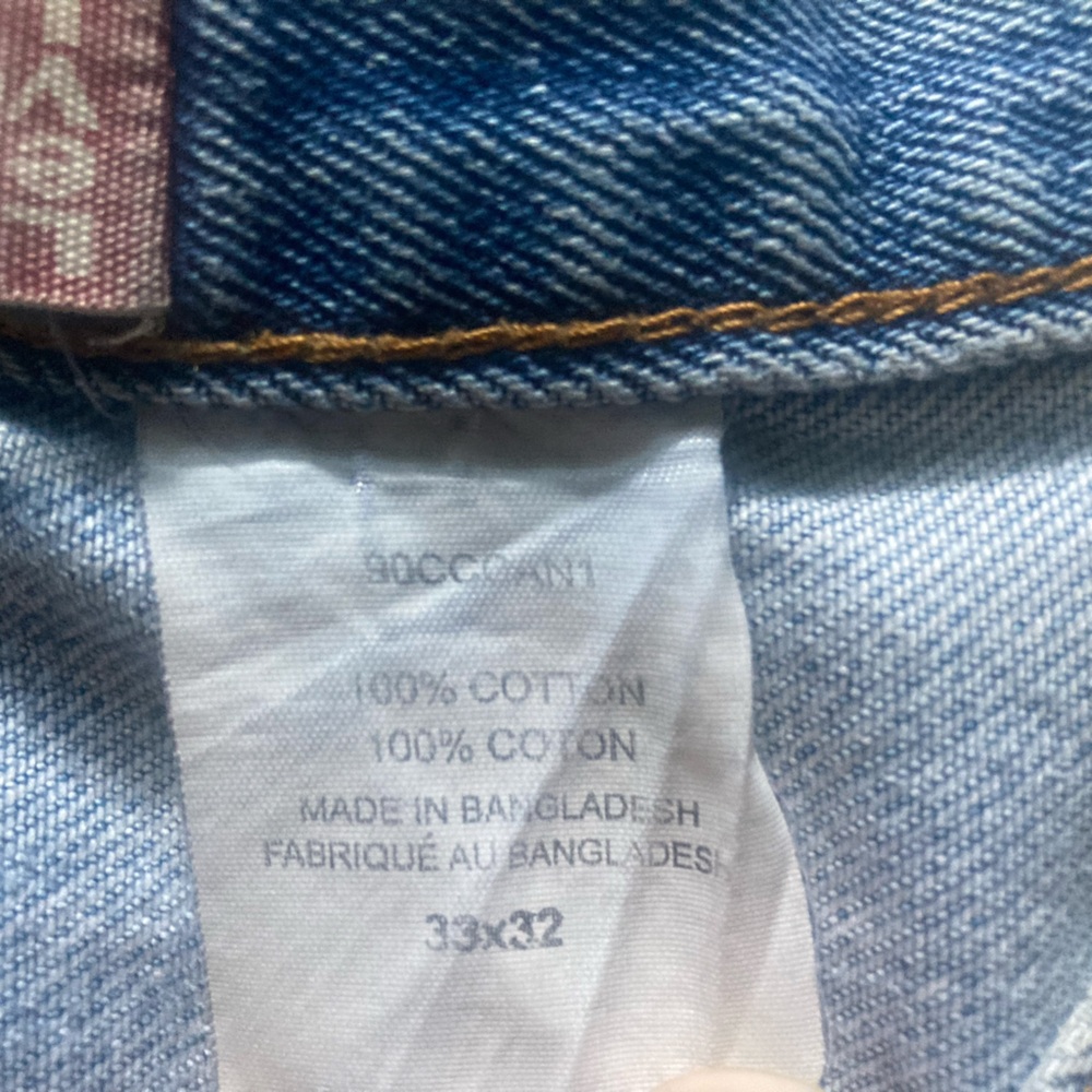 Levi's Sky Blue Denim Pants - Picture 6 of 7